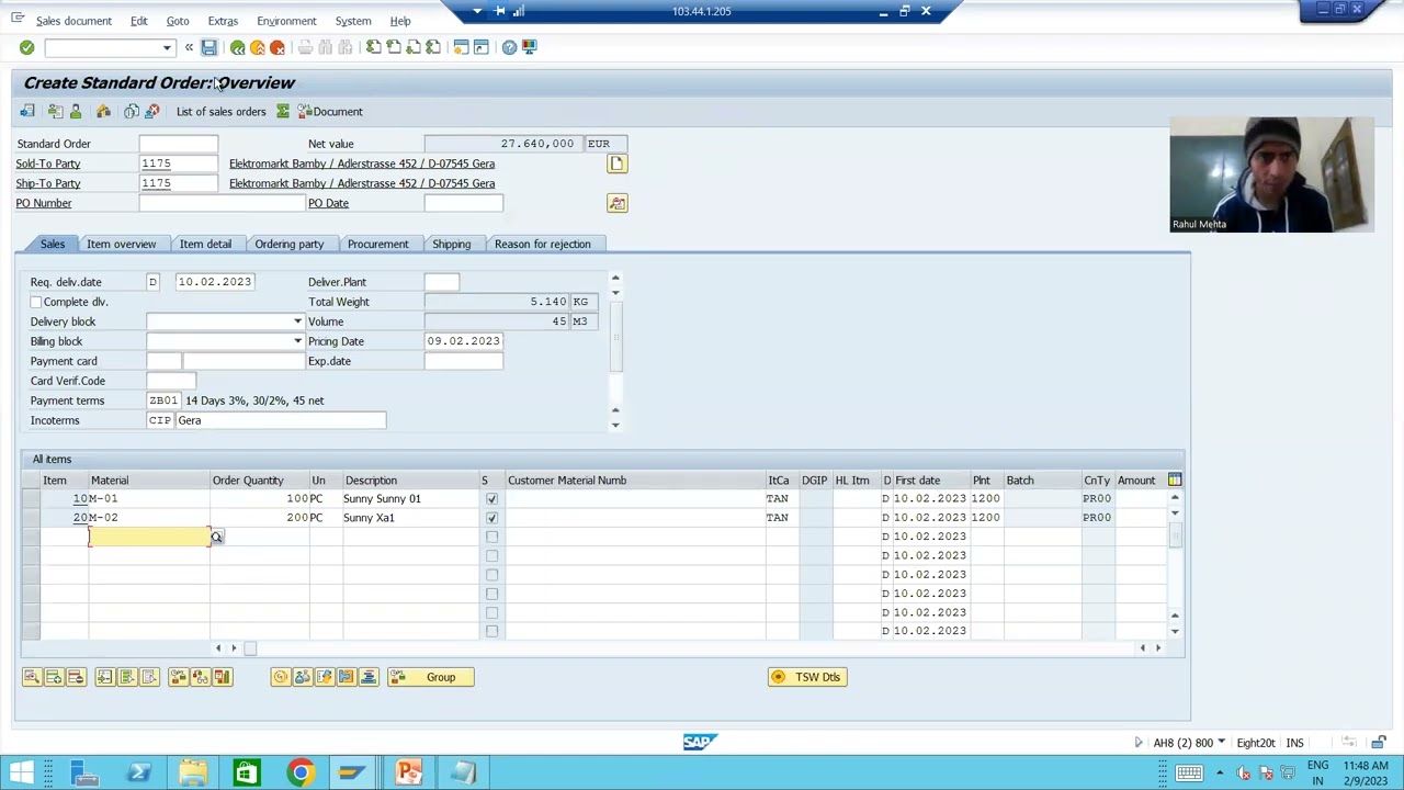 42 - Enhancements & Modifications - User Exit - Implementation Part2