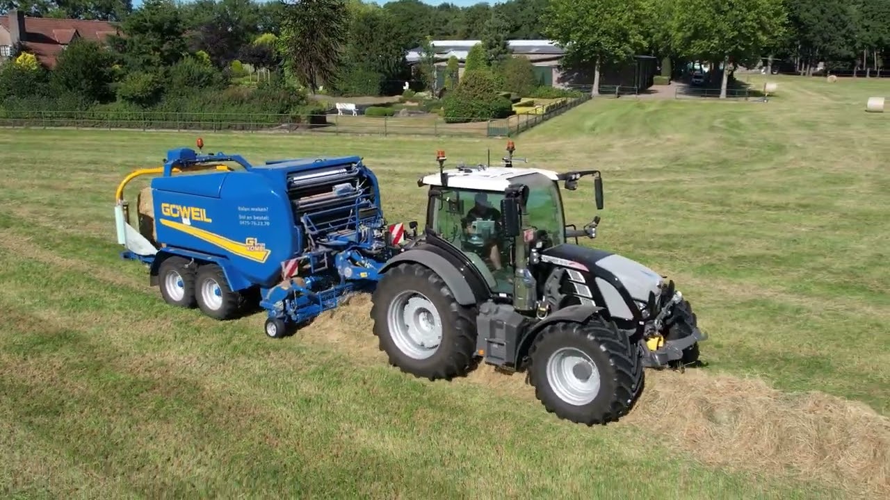Hooi persen 2022 - Hoeve de Heuvel Pelt - Gunter Janssen - Fendt 516 - Goweil G-1 F125 kombi