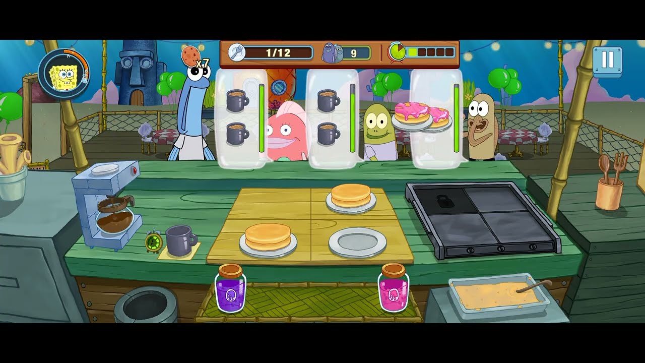 Spongebob in burger land