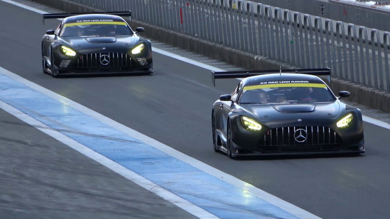 【SuperGT】NEW AMG GT3 LEON Racing GT300 シェイクダウン