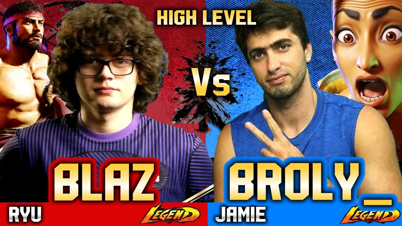 🔥 SF6 (Blaz vs BROLY_) - JAMIE Brolynho vs Ryu ▰ Street Fighter 6 Gameplay High Level