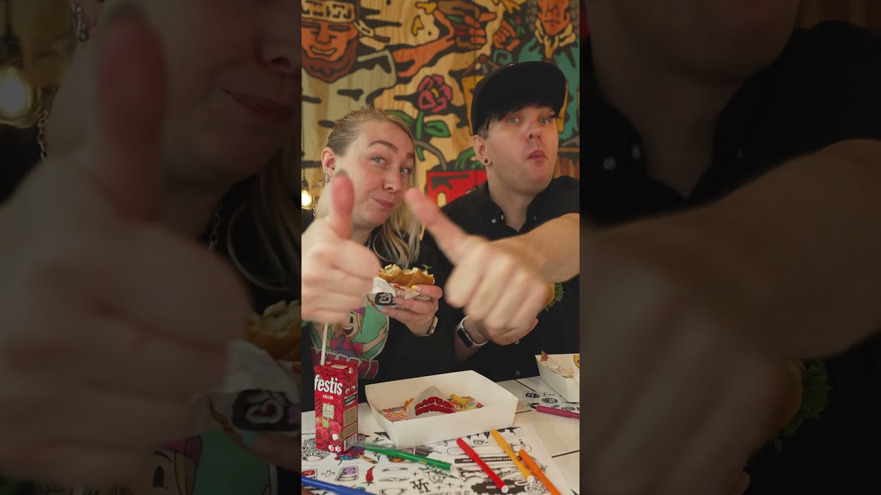 VI TESTAR NYA KIDS MENYN HOS BASTARD BURGERS