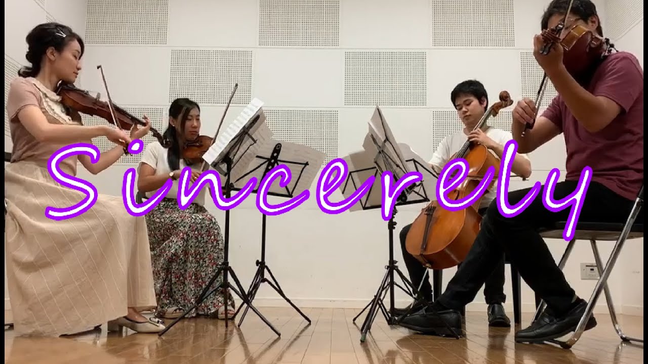 「Sincerely」『ヴァイオレット・エヴァーガーデン』OP主題歌 - METS quartet