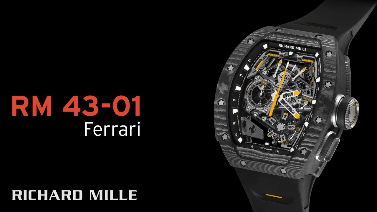 RM 43-01 Tourbillon Split-Seconds Chronograph Ferrari &mdash; RICHARD MILLE