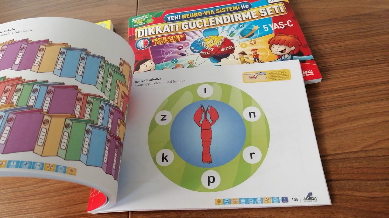 Adeda Yayıncılık Osman ABALI Dikkat Güçlendirme Seti 5 Yaş