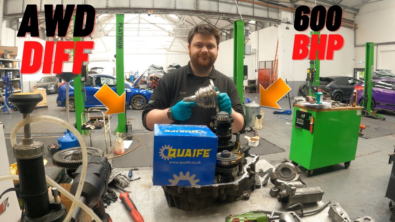 600 BHP AWD FOCUS GETS QUAIFE LSD DIFFERENTIA PART 3  #BDperformance#Focusst225#VOLVO#T5#FocusRS