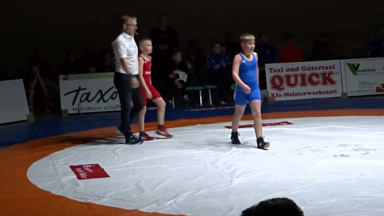 #2 Oscar Lieff (KAV Mansfelder Land) Pascal Wohlfahrt (1. RC Dessau) 34kg Trainingskampf  Eisleben