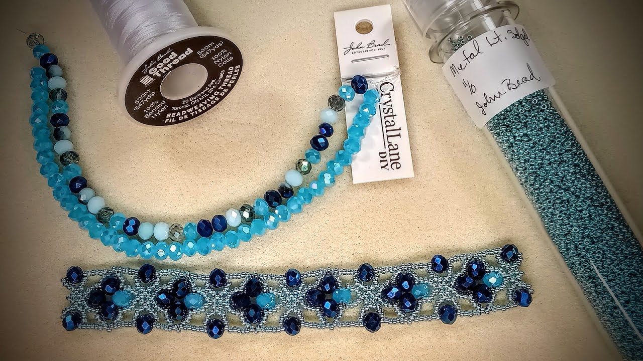 Moroccan Themed Crystal Bracelet Tutorial with John Bead Crystal Lane Bead Strands