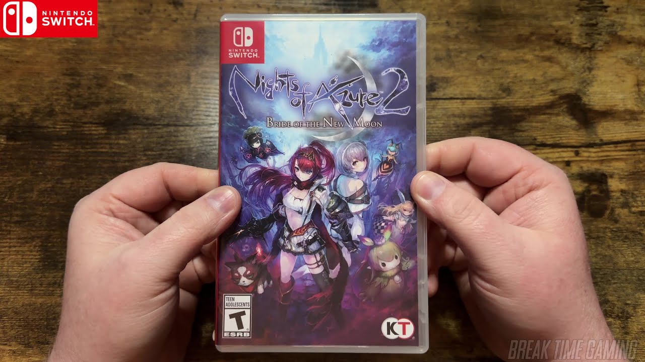 Nights of Azure 2 Nintendo Switch Unboxing