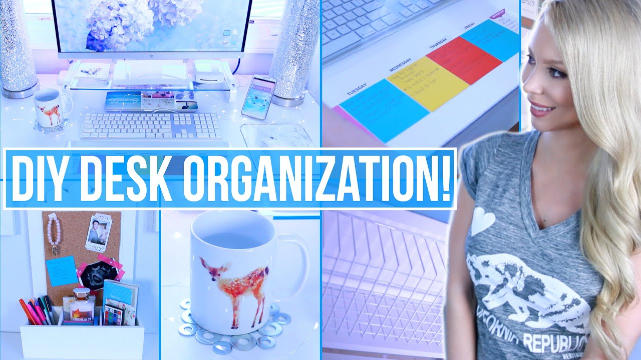 DIY Desk Organization & Decor Ideas!