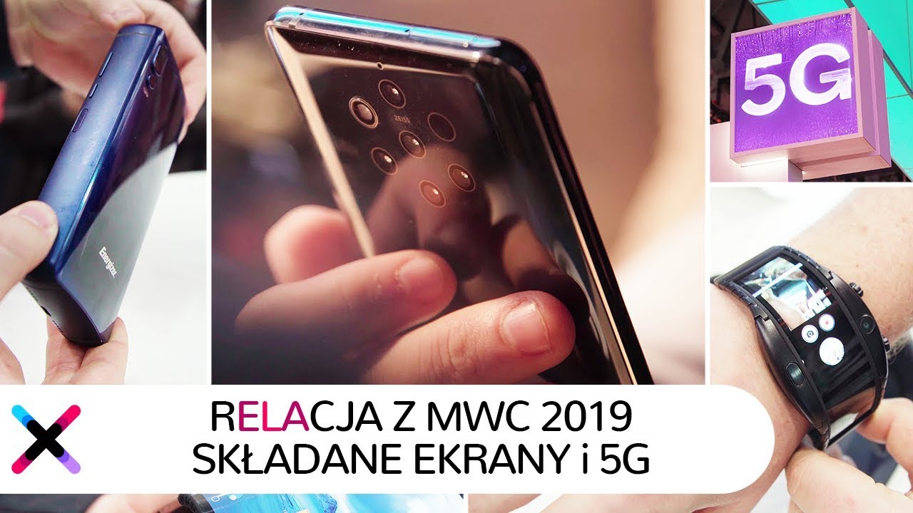 Składane ekrany, 5G, gesty i 5 aparat&oacute;w | Relacja x-kom z MWC 2019