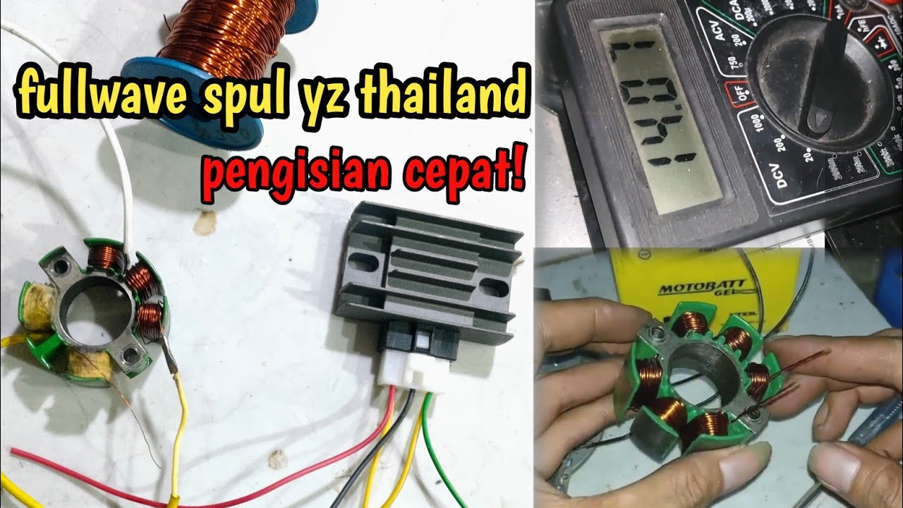 Gulung Spul Fullwave YZ Thailand | Satria 2 Tak Pakai Kiprok Tiger ❗