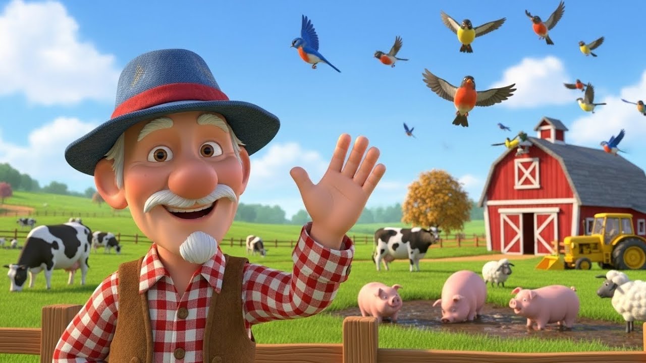 Old MacDonald’s Happy Farm Day 🐄🚜 | Fun Feeding Time 