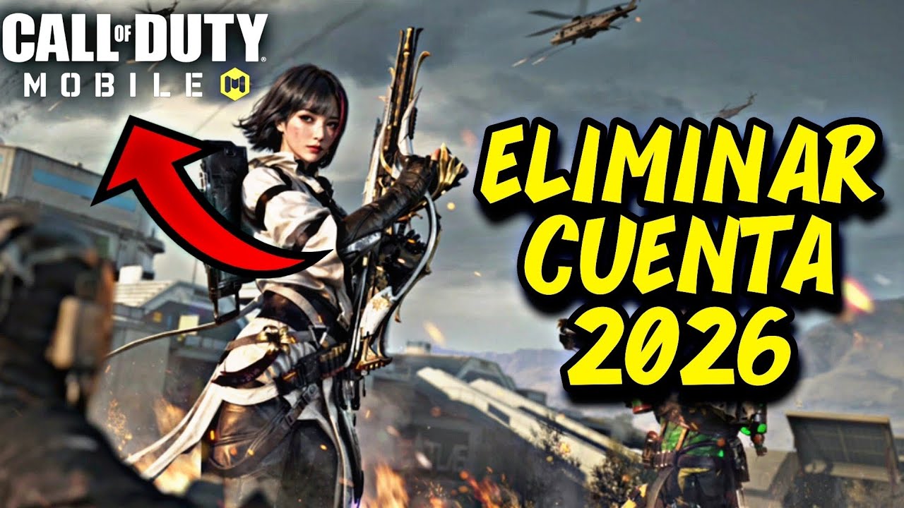 Cómo ELIMINAR CUENTA de COD MOBILE 2026🤯 Nuevo METODO FÁCIL