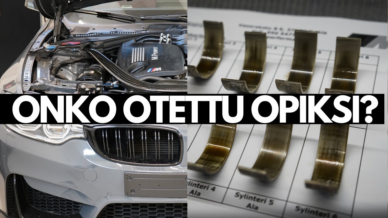 YLI 150 000€ MAKSANEEN BMW M AUTON LASTENTAUDIT? S55 KK-LAAKERIT & JÄÄHDYTYS | QT