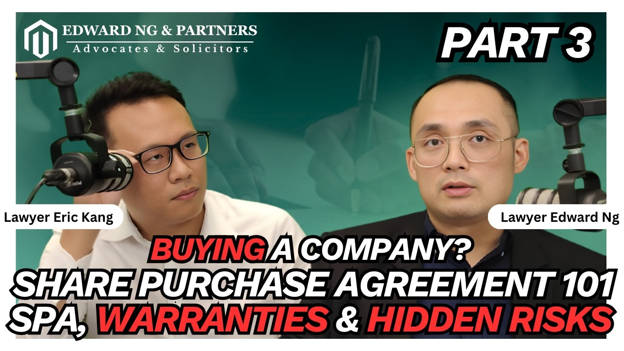 Part 3 | Buying a company❓Share Purchase Agreement 101: SPA, warranties & hidden risks