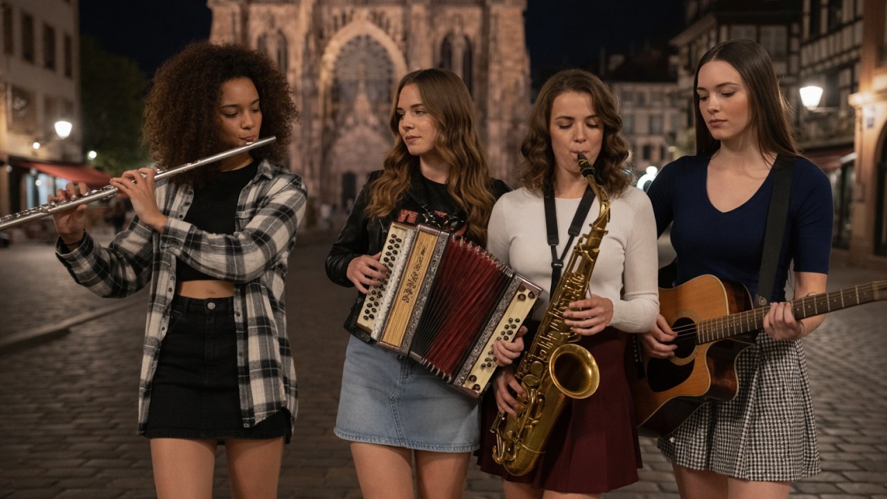 A Romantic Holiday Soundtrack - Flute, Accordion, Saxophone & Guitar