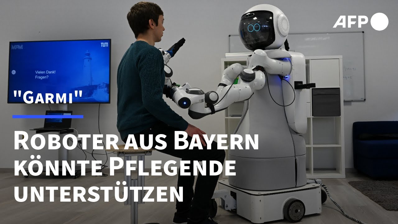 Fachkr&auml;ftemangel: Pflegeroboter aus Bayern k&ouml;nnte helfen | AFP