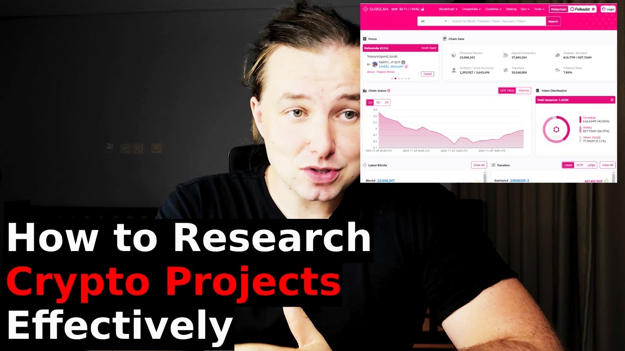 How to Research Crypto Projects Effectively - The Only Tools & Metrics You Need