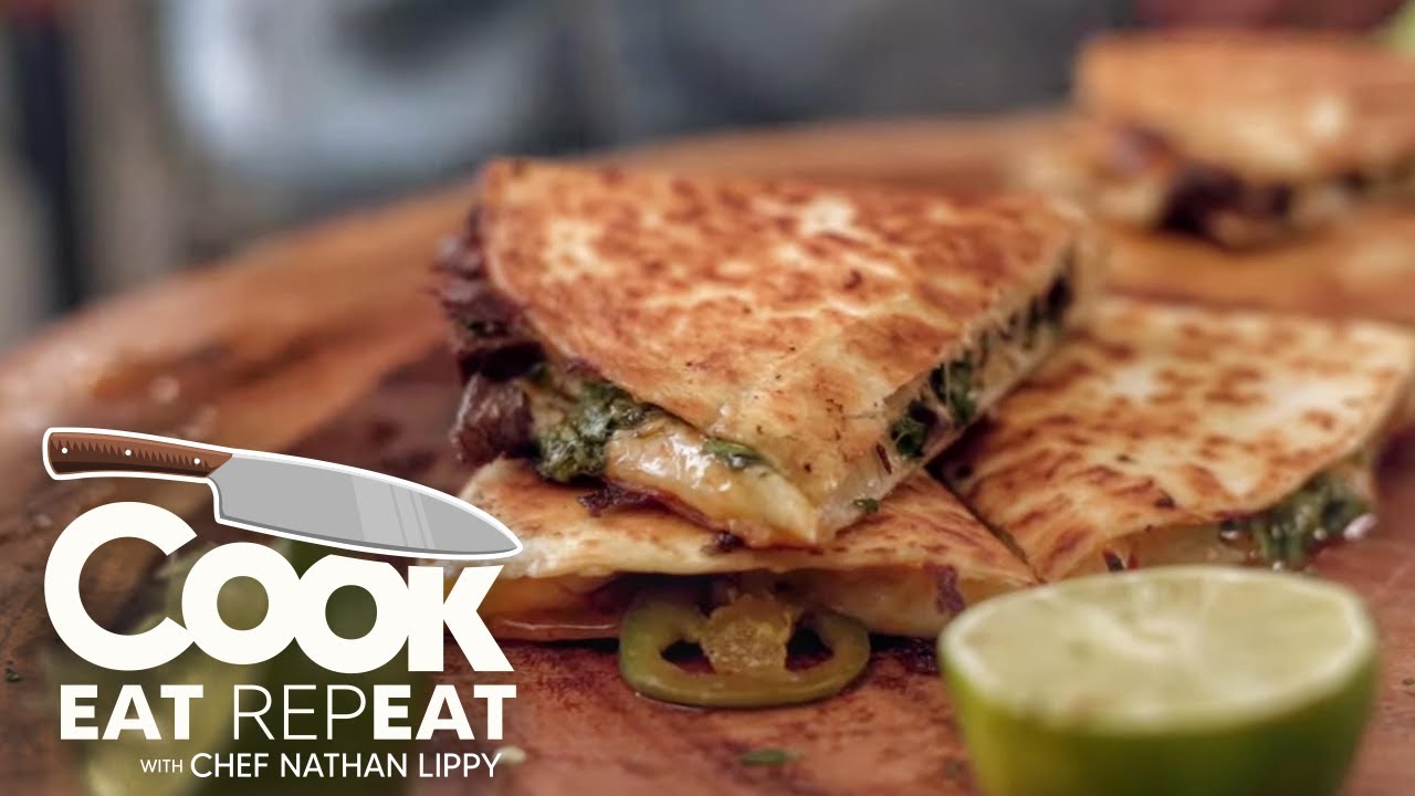 Chimichurri Skirt Steak Quesadilla | Cook Eat Repeat | Blackstone Griddles