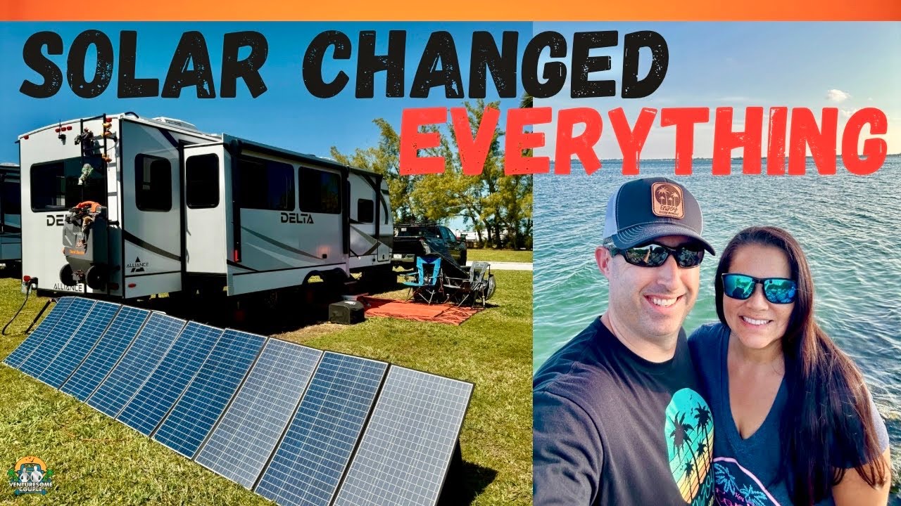 We Upgraded to Solar Power in My RV and Here's What Happened