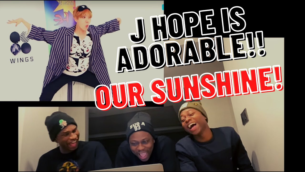 HOBI IS ADORABLE! REACTING TO J-HOPE'S ADORABLE LITTLE HABITS