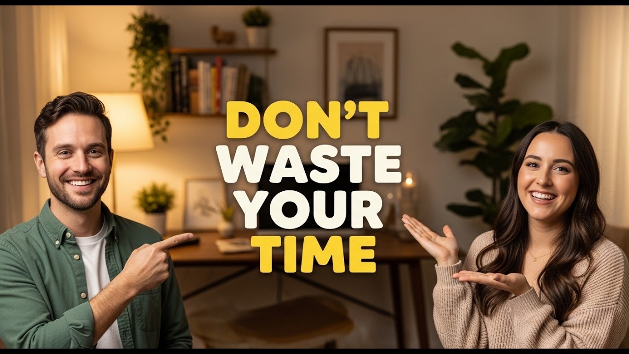 Don't Waste Your Time! English Learning + Life-Changing Time Management Tips