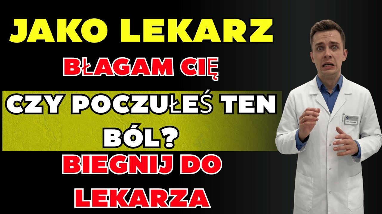 Jeśli poczujesz ten ból, masz 2 GODZINY, aby uniknąć ZAWAŁU SERCA - Dr. Mateusz Kowalczyk