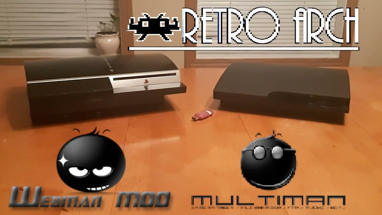 PS3 Complete CFW and Backup Games Install Guide Retroarch, Webman & Multiman Setup all Included