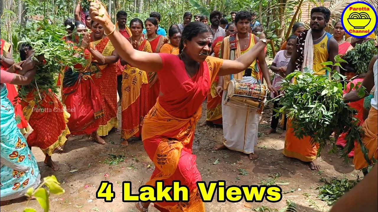 துள்ளி எழுந்து சாமி அருள் ஆடும் பெண்கள் | Sami Attam | Parotta Channel.