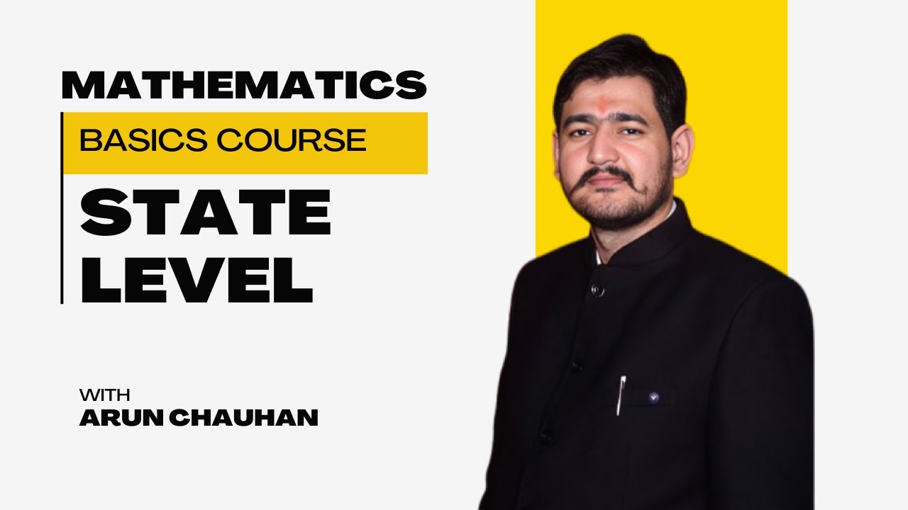 Maths Essentials with Arun Chauhan | Lesson 1 | Braintree Infotech