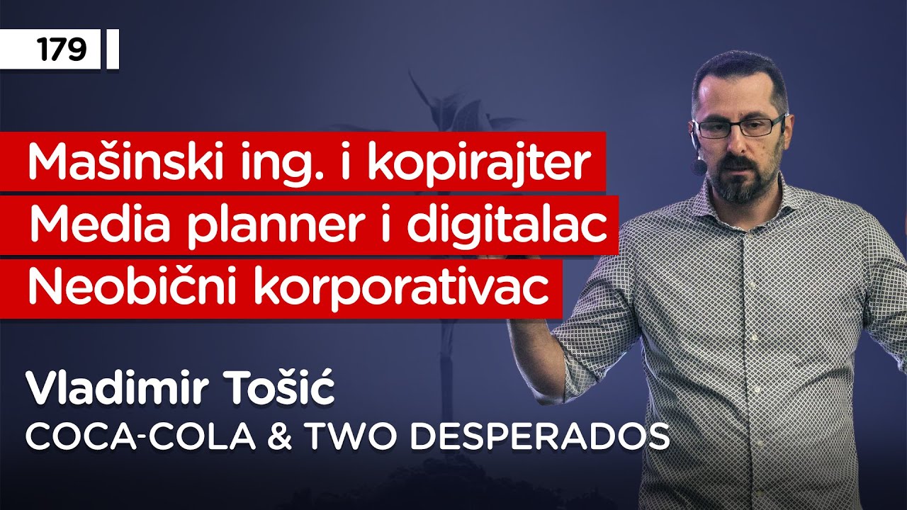 Vladimir Tošić, kreativni inženjer, Coca-Cola, Two Desperados - Pojačalo podcast EP 179