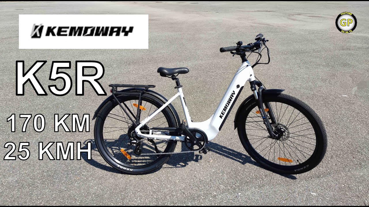 Электровелосипед KEMOWAY K5R 250 Вт 48 В 15 Ач Автономность 170 км Скорость 25 км/ч — Распаковка