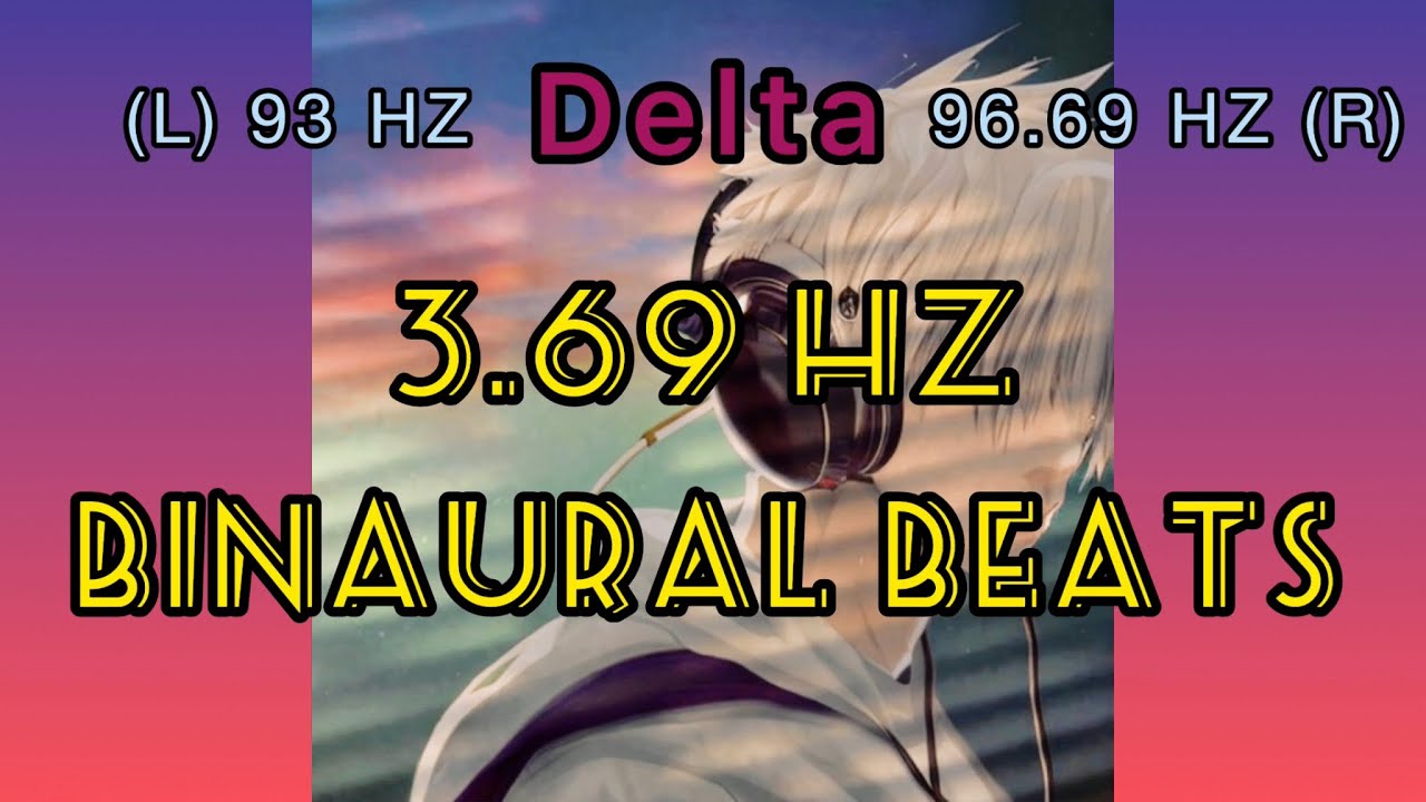 🎧 3.69 HZ Delta Binaural Beats (1 Hour)
