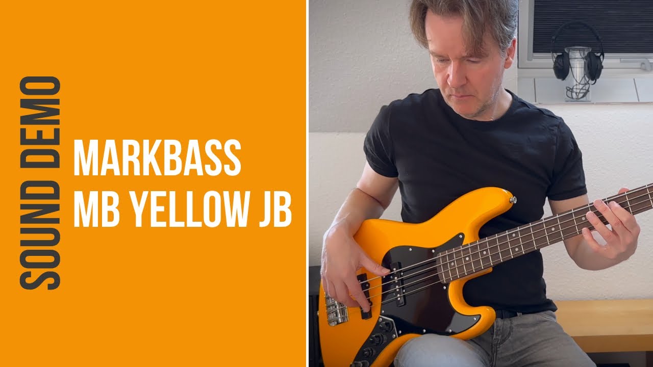 Markbass MB Yellow JB - Sound Demo (no talking)