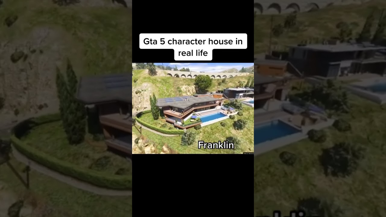 GTA 5 Character Houses IRL 😲👌