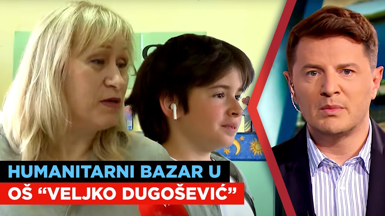 Humanitarni bazar u OŠ “Veljko Dugošević” | Jakša Prpić i Vesna Ćirović | URANAK1