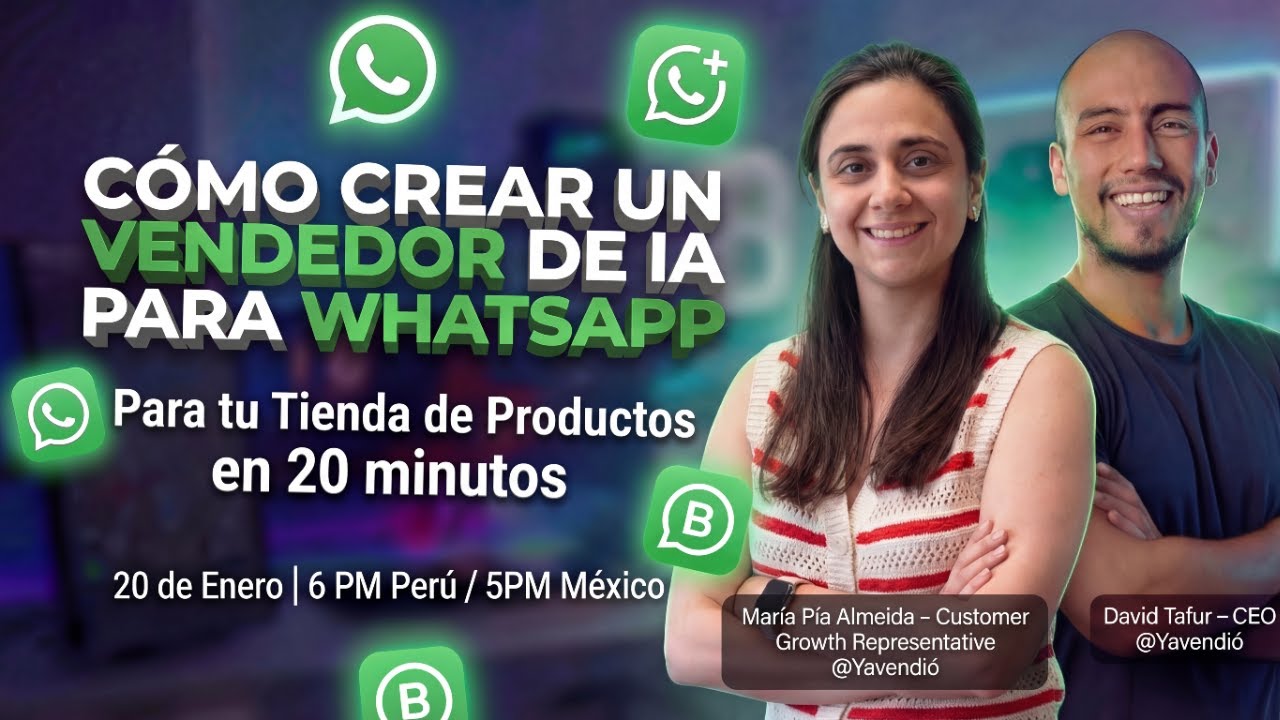Cómo crear un Vendedor de IA para WhatsApp: Para tu Tienda de Productos en 20 minutos?