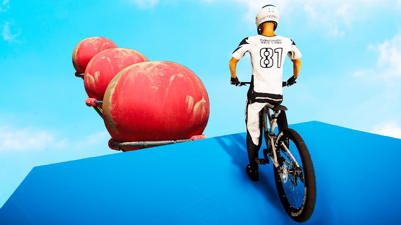 TRUDNIEJSZE NIŻ HAPPY WHEELS... WIPEOUT NA ROWERZE? (Descenders)