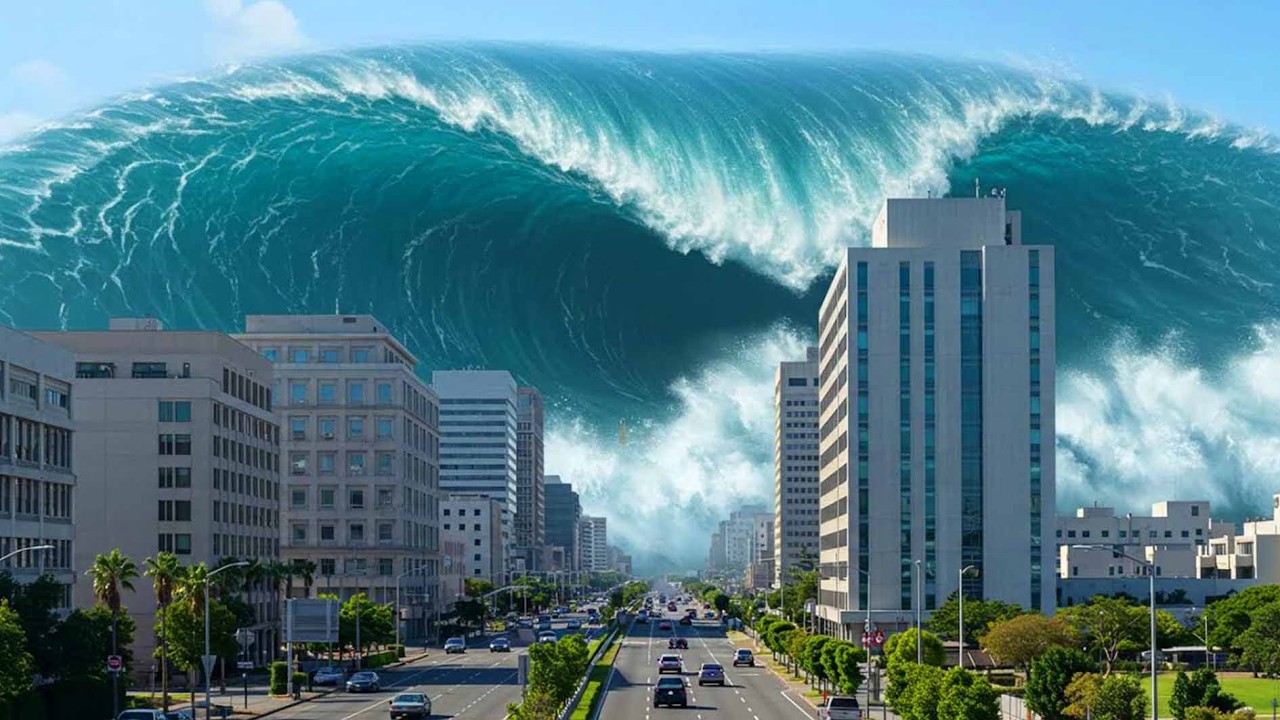 Tsunami Setinggi 300 Meter Menerjang Kota di Alaska 1958 ! 6 Tsunami Terbesar Sepanjang Sejarah