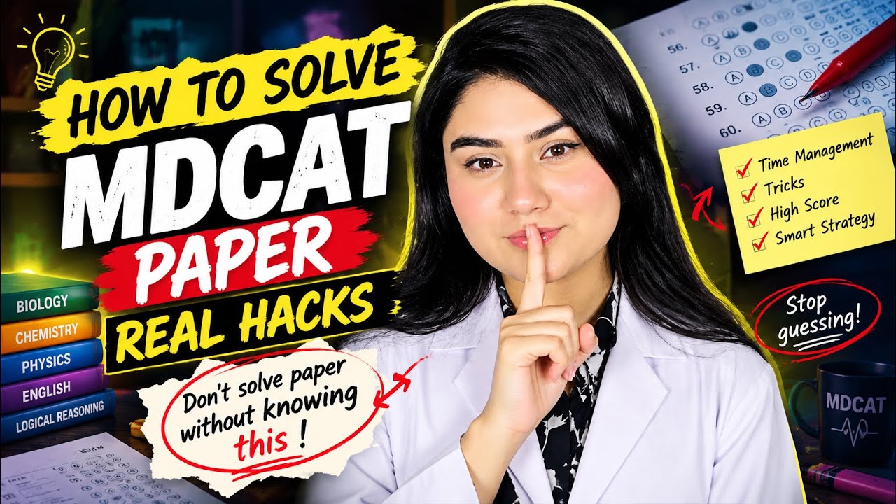 Как решить экзамен MDCAT | Секретные приемы и лайфхаки, которые ВЫ должны знать! 🔥