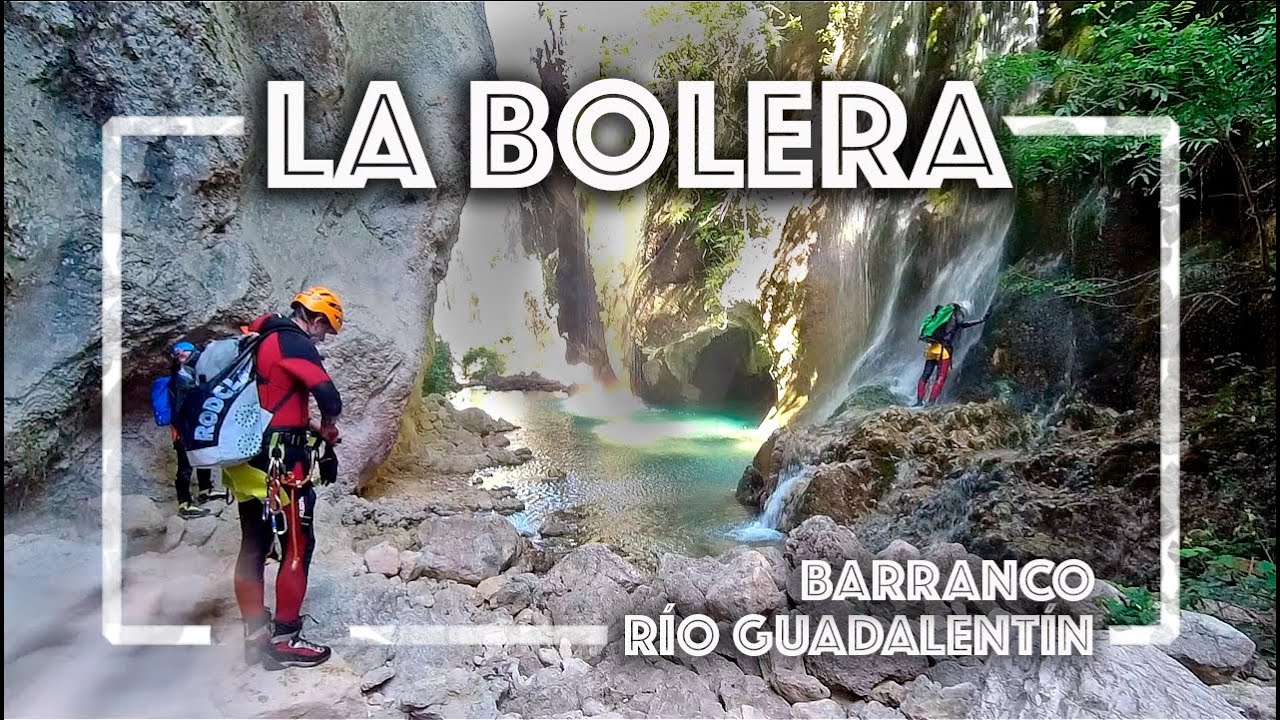 DESCENSO BARRANCO LA BOLERA / RÍO GUADALENTÍN - Andalucía - JAÉN  (HD)