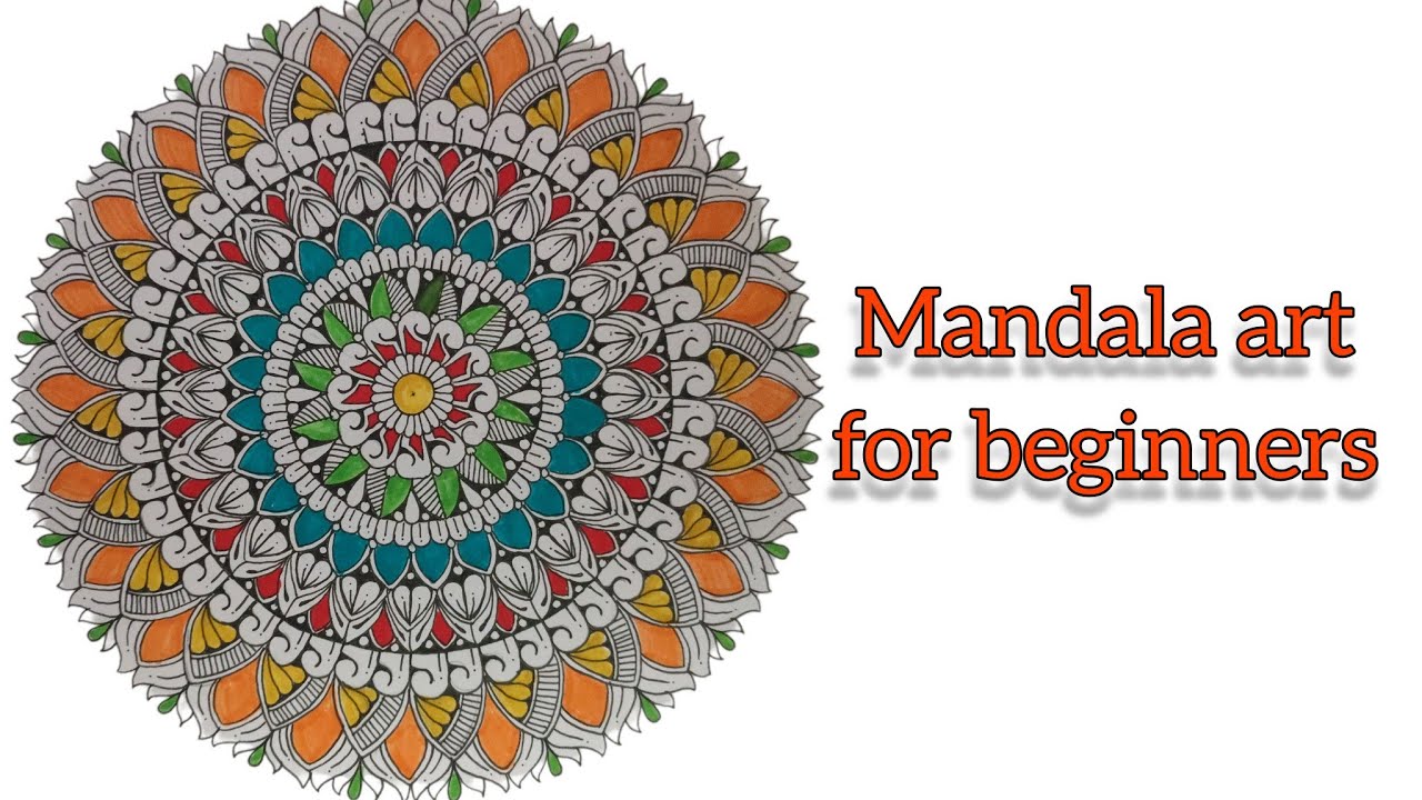 How to draw mandala art step by step. How to draw mandala art for beginners. Easy mandala art #art