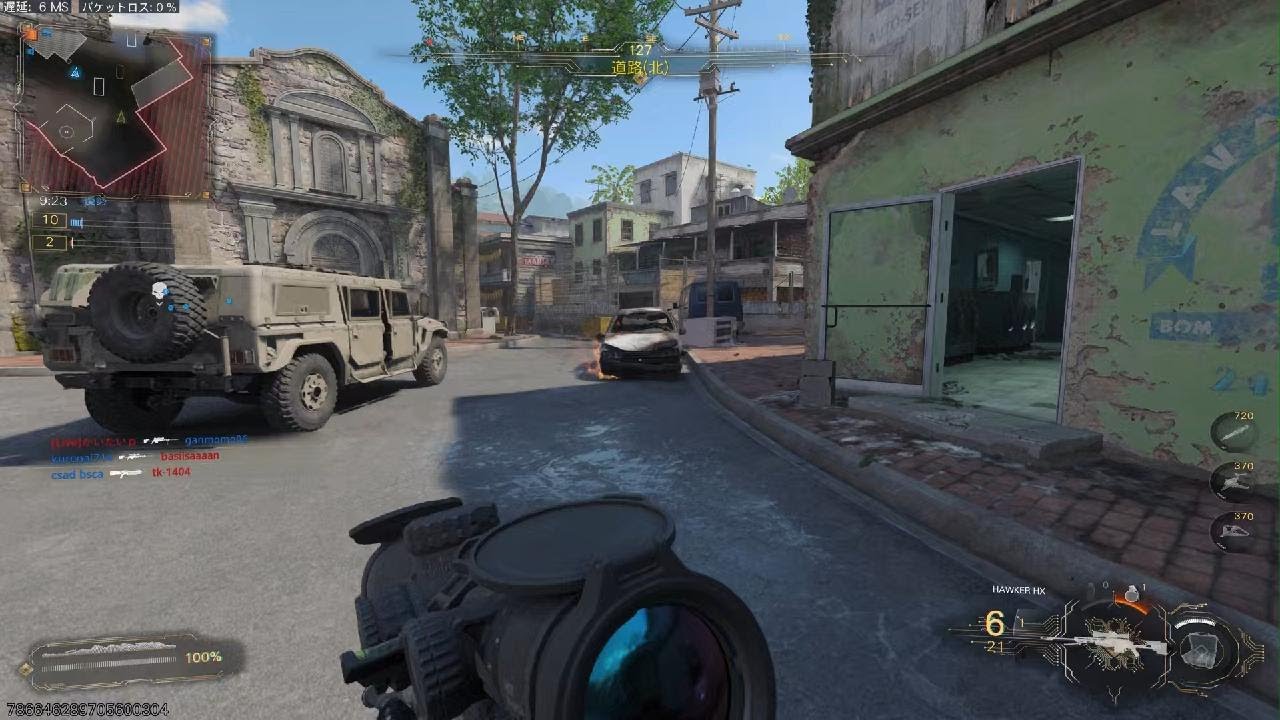 Call of Duty　チームデスマッチ　砂練習