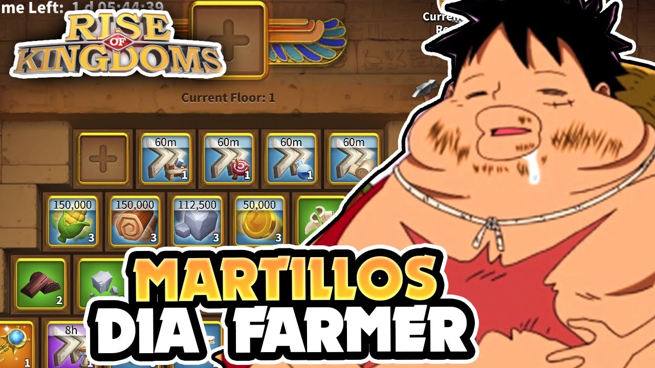 PREPARANDO PROXIMO KVK... MARTILLOS Y TRANSMUTACIONES - Rise of Kingdoms