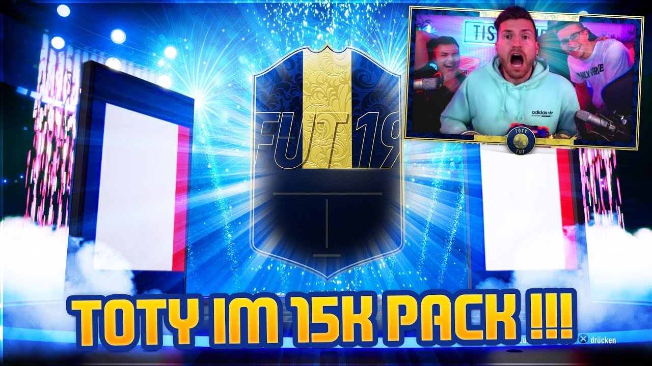 TOTY im 15K PACK GEZOGEN !! Simon RASTET KOMPLETT AUS !! FIFA 19