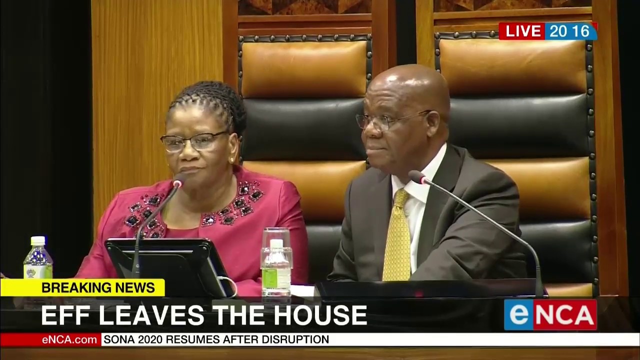 EFF leaves the House