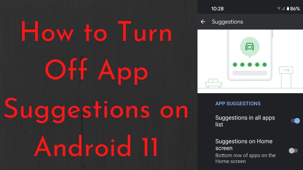 How to Turn Off App Suggestions on Android 11 Stock OS