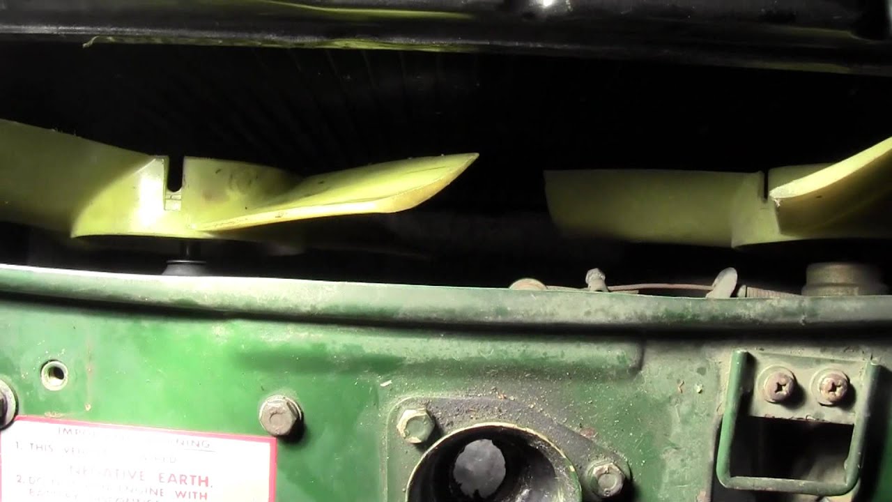 MGB Cooling Fan Repair