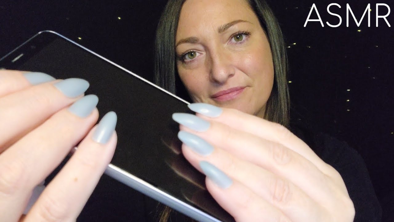 ASMR Fast Screen Tapping-No Talking